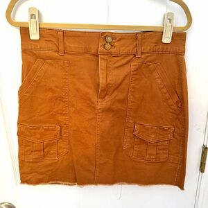 Democracy Rust Brown Skirt
